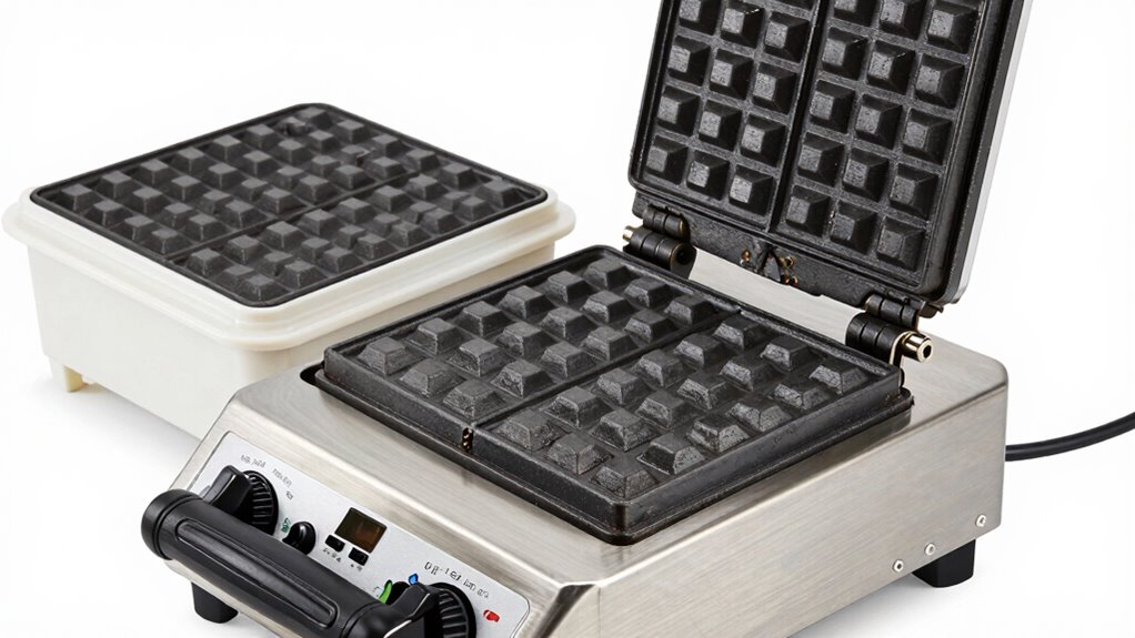 commercial waffle maker differences