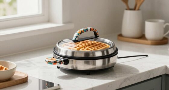 compact versatile waffle maker