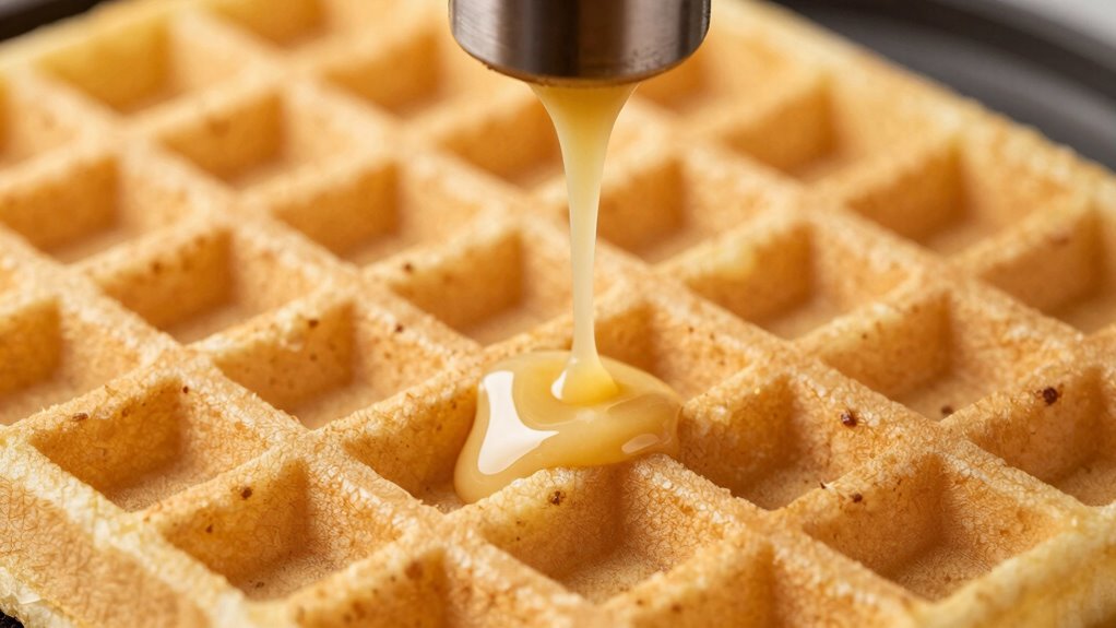consistent pouring perfect waffles