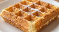 cornstarch enhances waffle texture