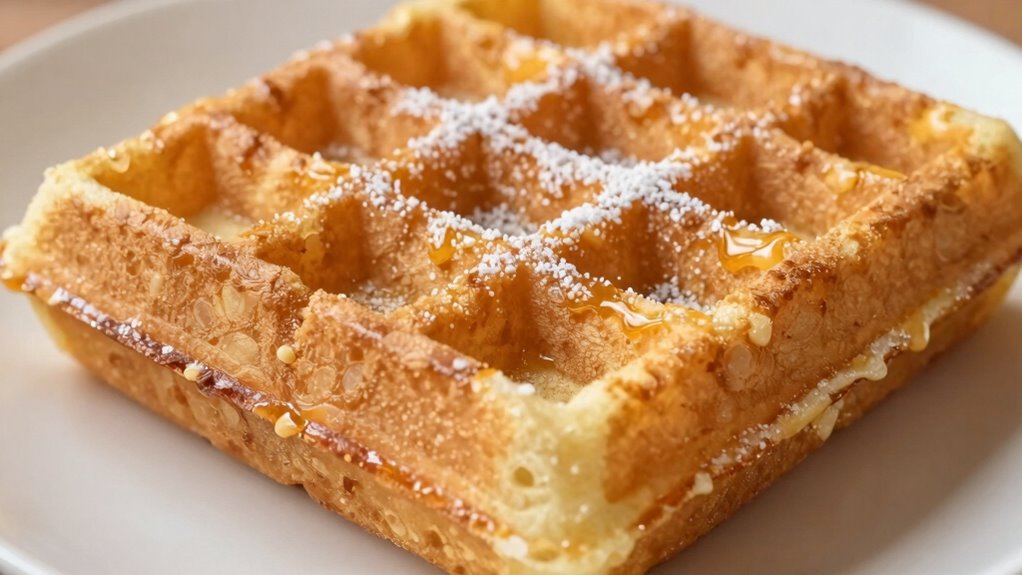 cornstarch enhances waffle texture
