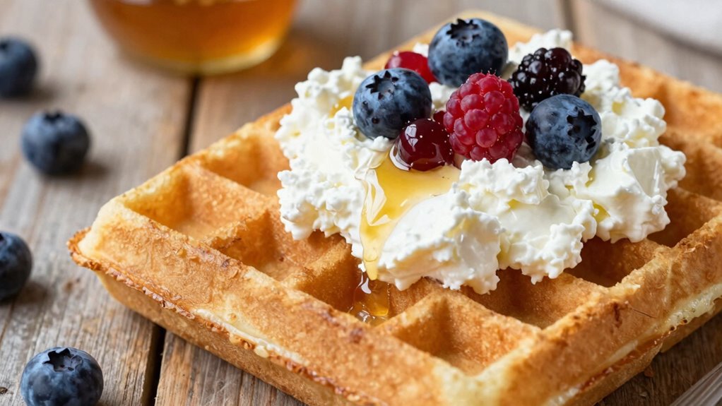 cottage cheese waffle tips