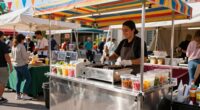 create portable waffle station