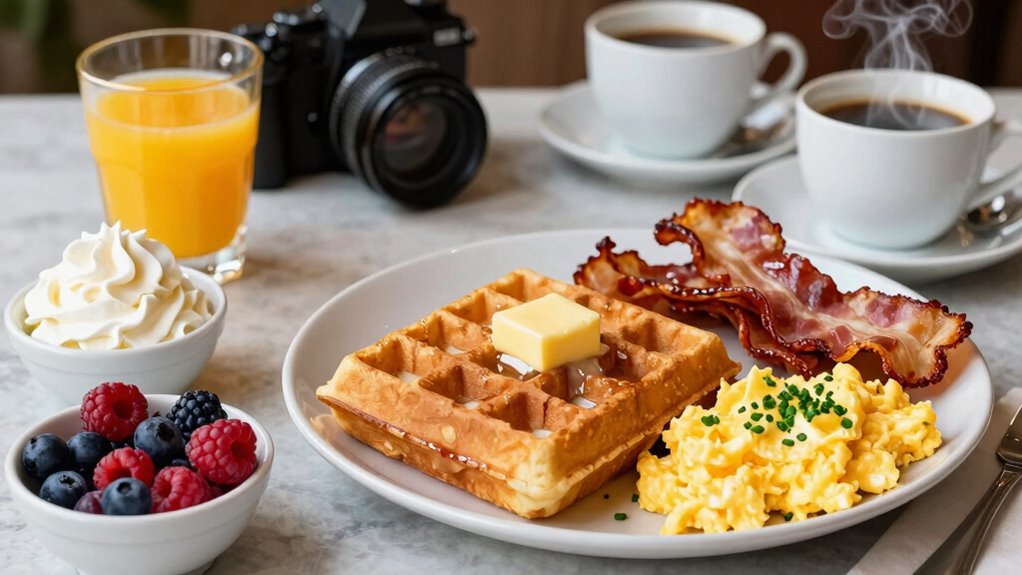 creative waffle topping pairings