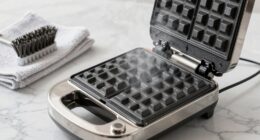 deep cleaning waffle maker