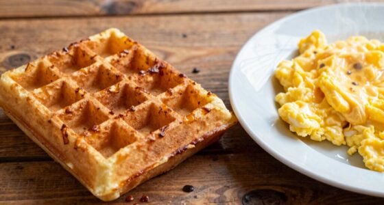 different waffle and egg strategies