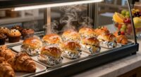 display warmers enhance breakfast displays