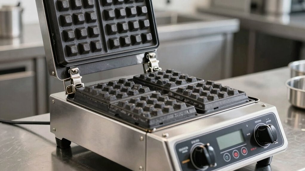 durable precise commercial waffle makers