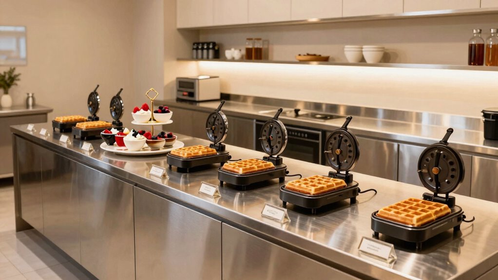 efficient stylish waffle station