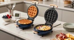 efficient waffle preparation process