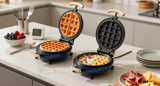 efficient waffle preparation process