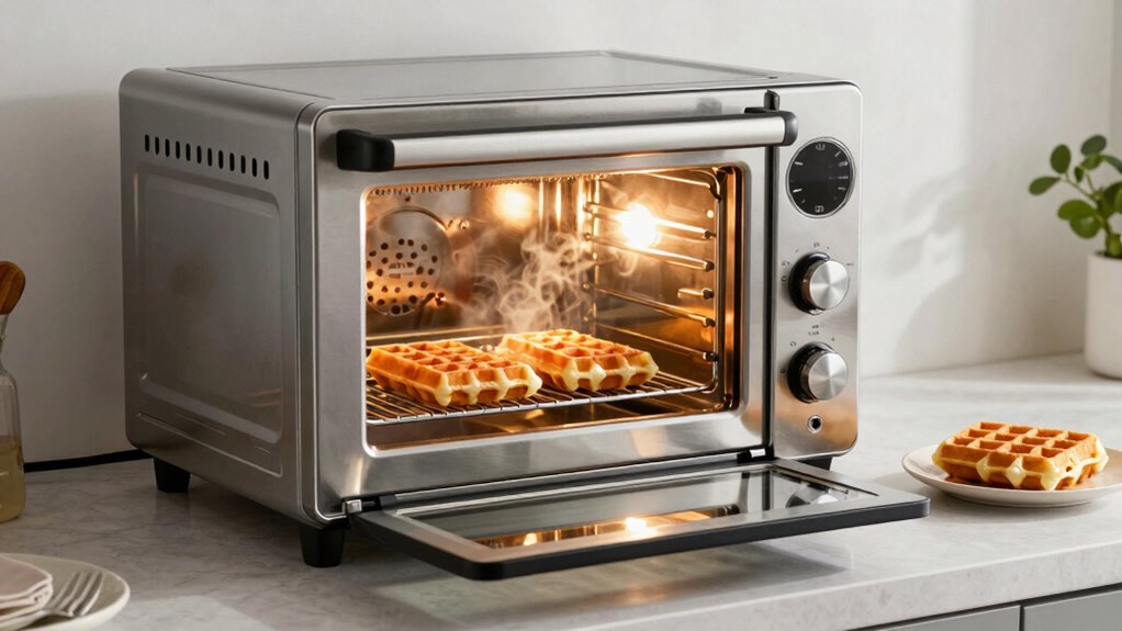 efficient waffle reheating solution