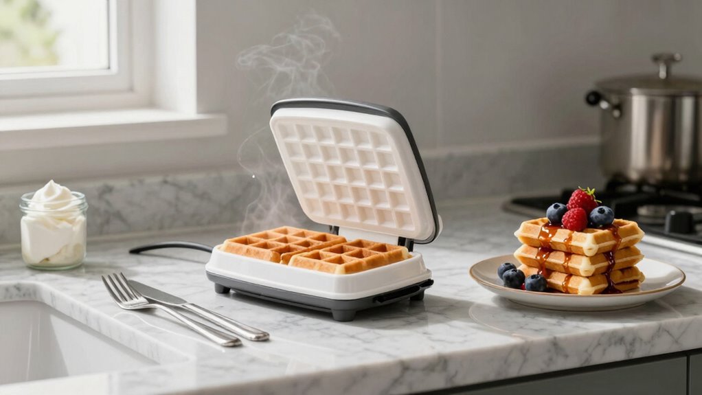 efficient waffle serving tips