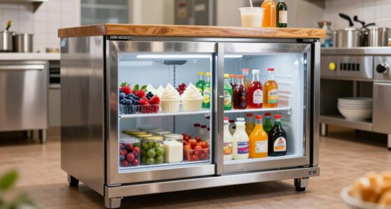 efficient waffle station storage