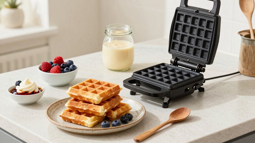 efficient weekend waffle preparation