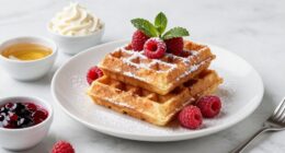 elevate waffles for guests