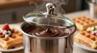enhance dessert waffle toppings