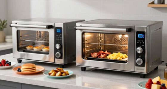 fast multi item breakfast cooking
