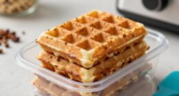 freeze and stack waffles
