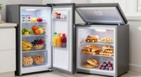 freezer type affects breakfast storage