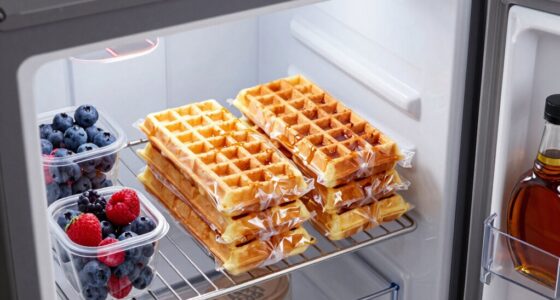 freezing for convenient waffles