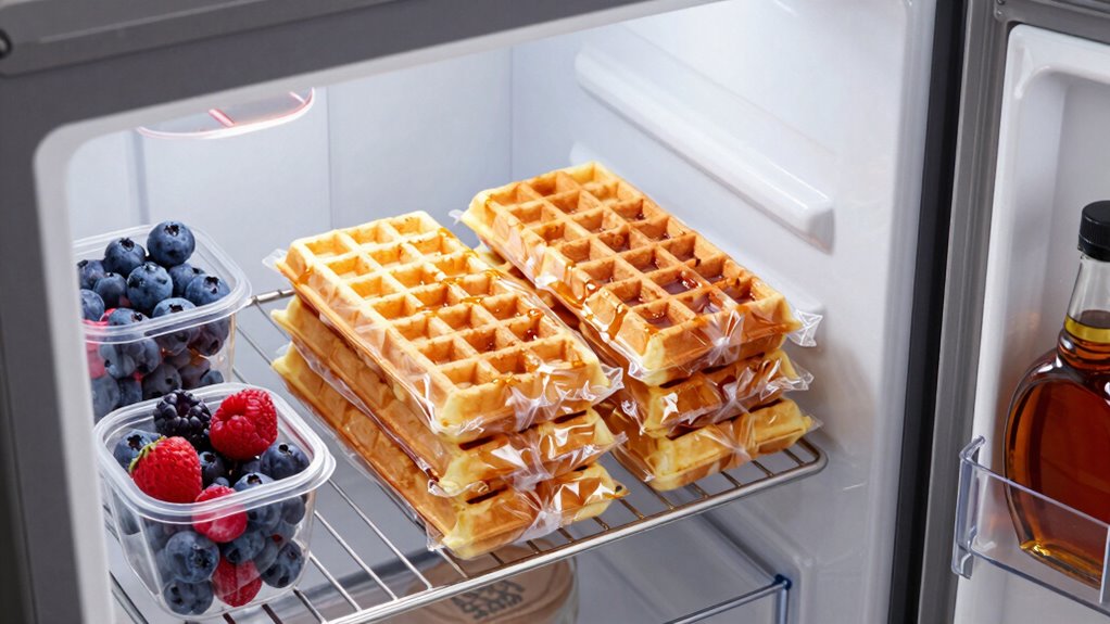 freezing for convenient waffles