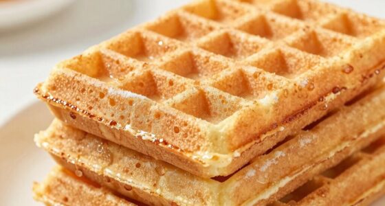 frozen waffles with high protein