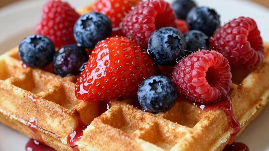 fruit moisture ruins waffle texture