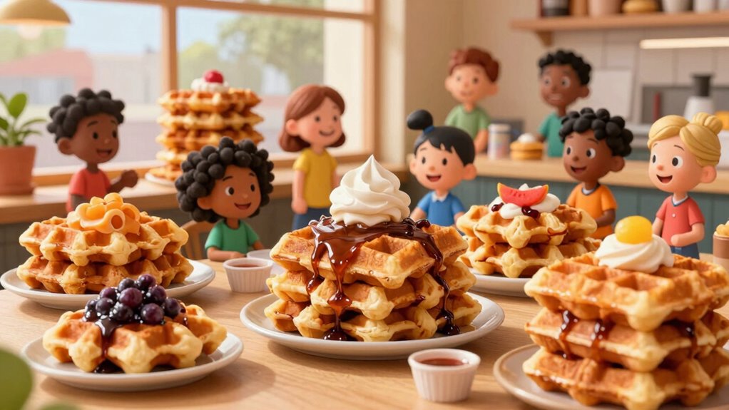 global waffle flavor variations