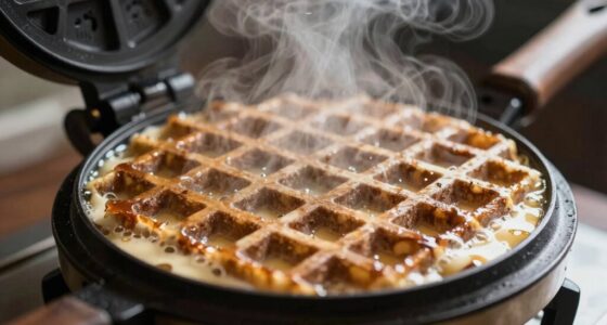 heating batter steam texture