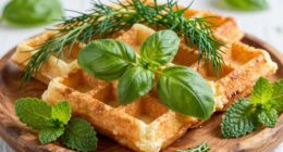 herbs for savory waffles