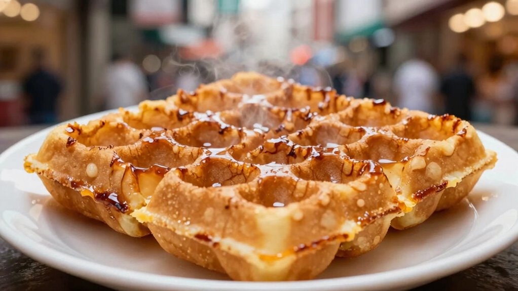 hong kong waffles worldwide popularity