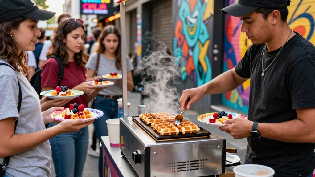 innovative portable waffle packaging