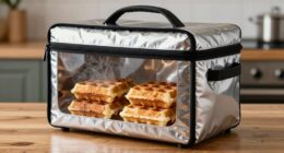 insulated carriers for waffles