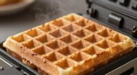 lid pressure molds waffle