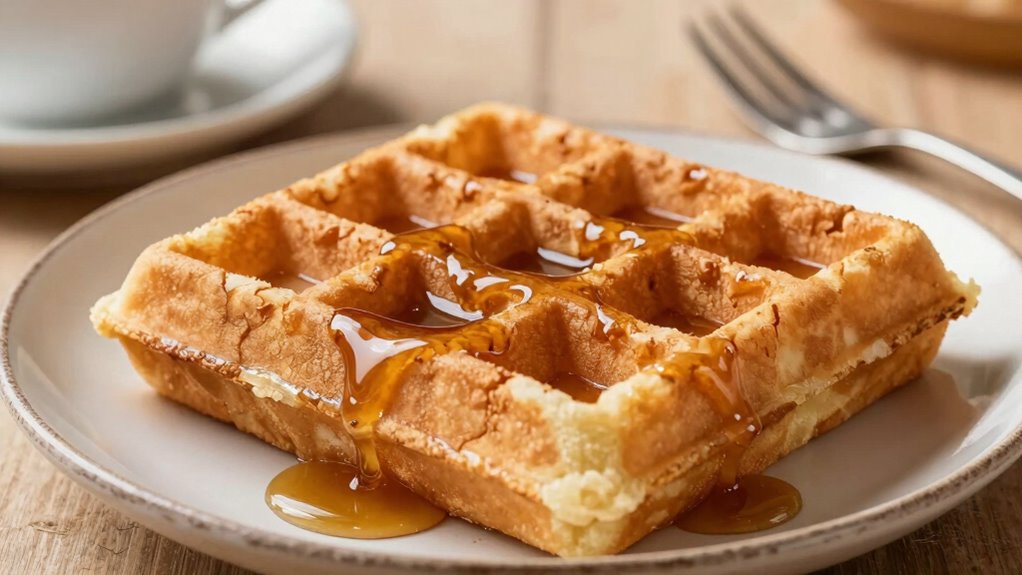 light fluffy waffle tips