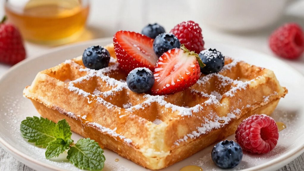 low sugar flavorful waffle toppings