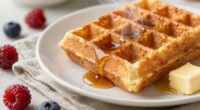 maintain waffle crispiness easily