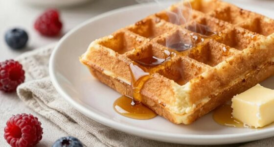 maintain waffle crispiness easily