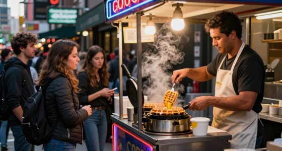 mobile waffle revolutionizes street food