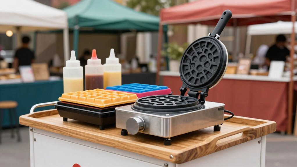 mobile waffle storage needs