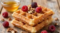 nutritional differences in gluten free waffles