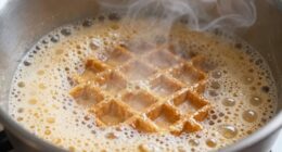 overactive waffle batter reaction
