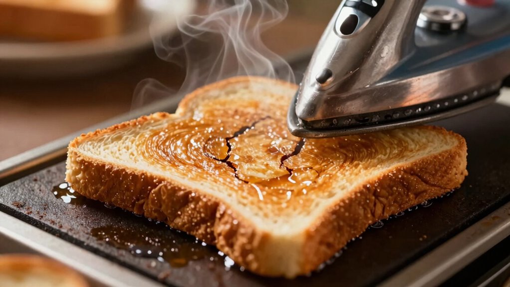 overheating diminishes crispness