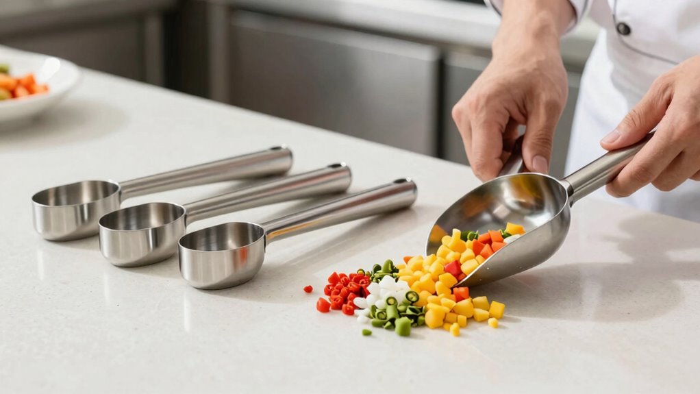 precise portioning ensures consistency