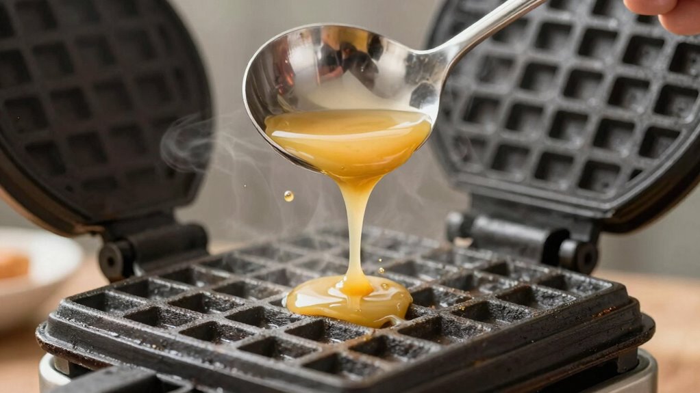 precision impacts waffle texture