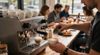 preparing coffee for large groups