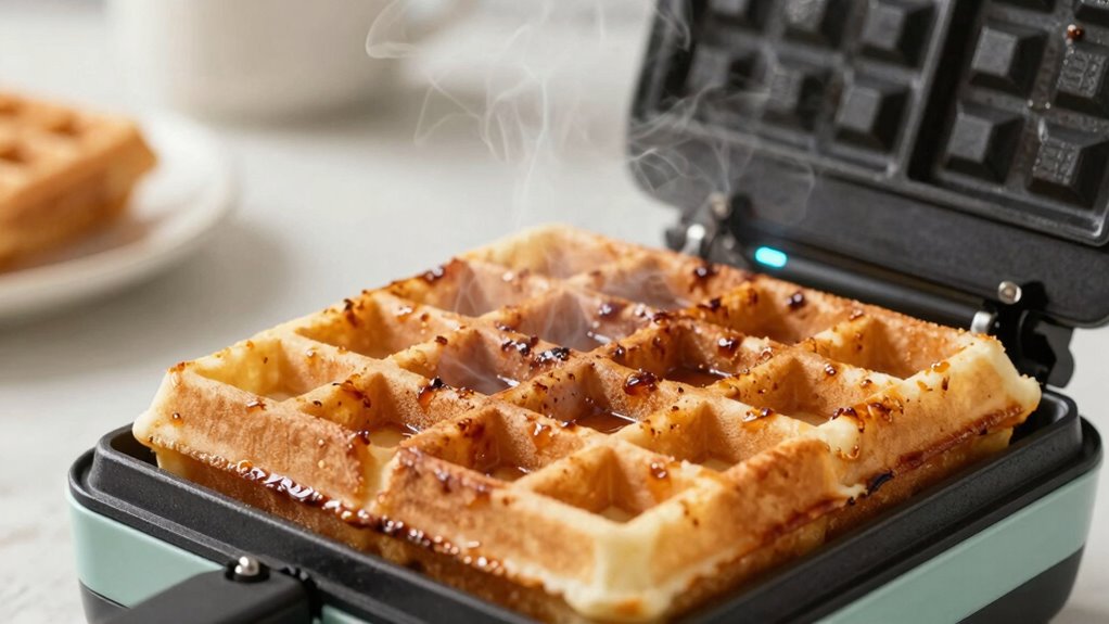 rapid waffle heat recovery