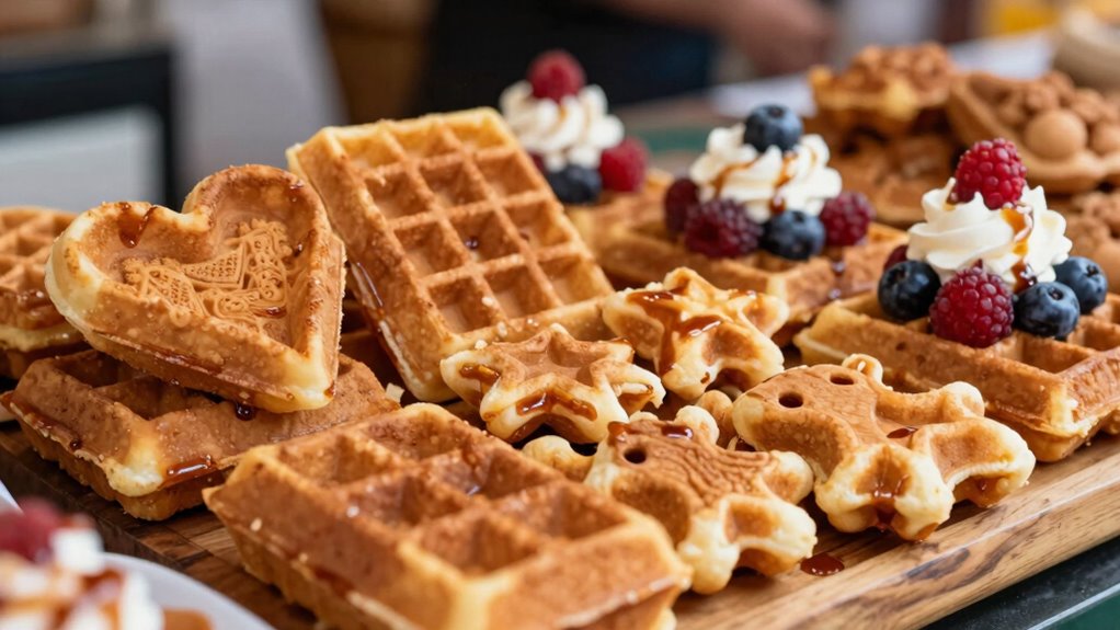 regional waffle shape significance