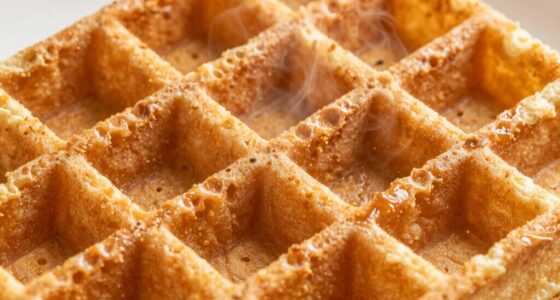 rich fermented waffle flavor